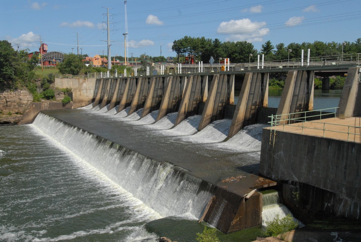 Kilbourn Dam Spillway